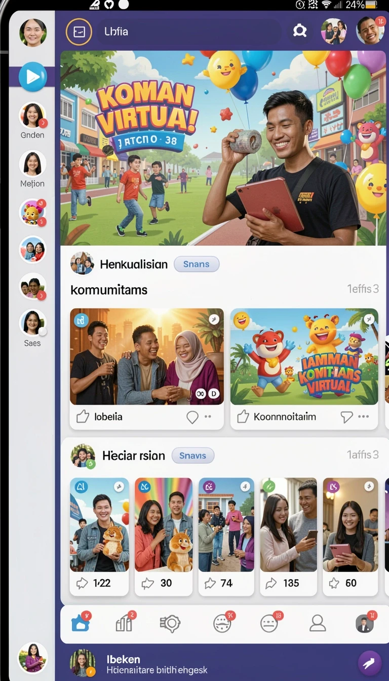 Tampilan utama aplikasi Download mr888 APK untuk Android yang intuitif dan efisien.