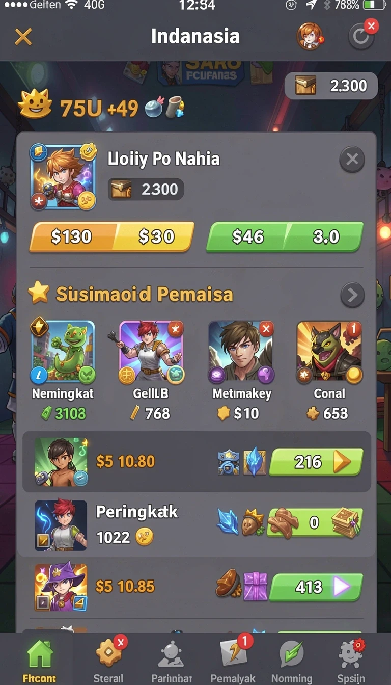 Tampilan utama aplikasi Cara Pasang iya777 di HP Android dengan Benar yang intuitif dan efisien.