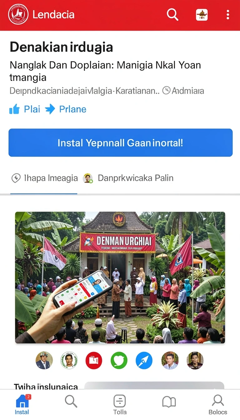 Tampilan utama aplikasi Cara Menggunakan Aplikasi svip777 untuk Pemula yang intuitif dan efisien.