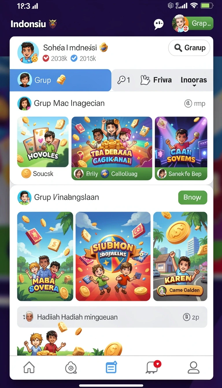 Tampilan utama aplikasi daa666 App APK Terbaru yang intuitif dan efisien.