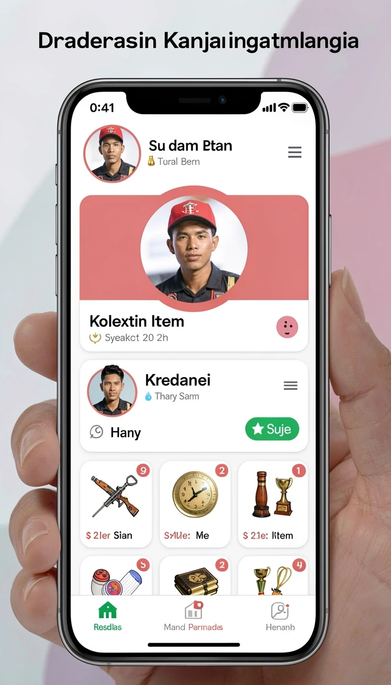 Tampilan utama aplikasi jps888 App APK Terbaru yang intuitif dan efisien.