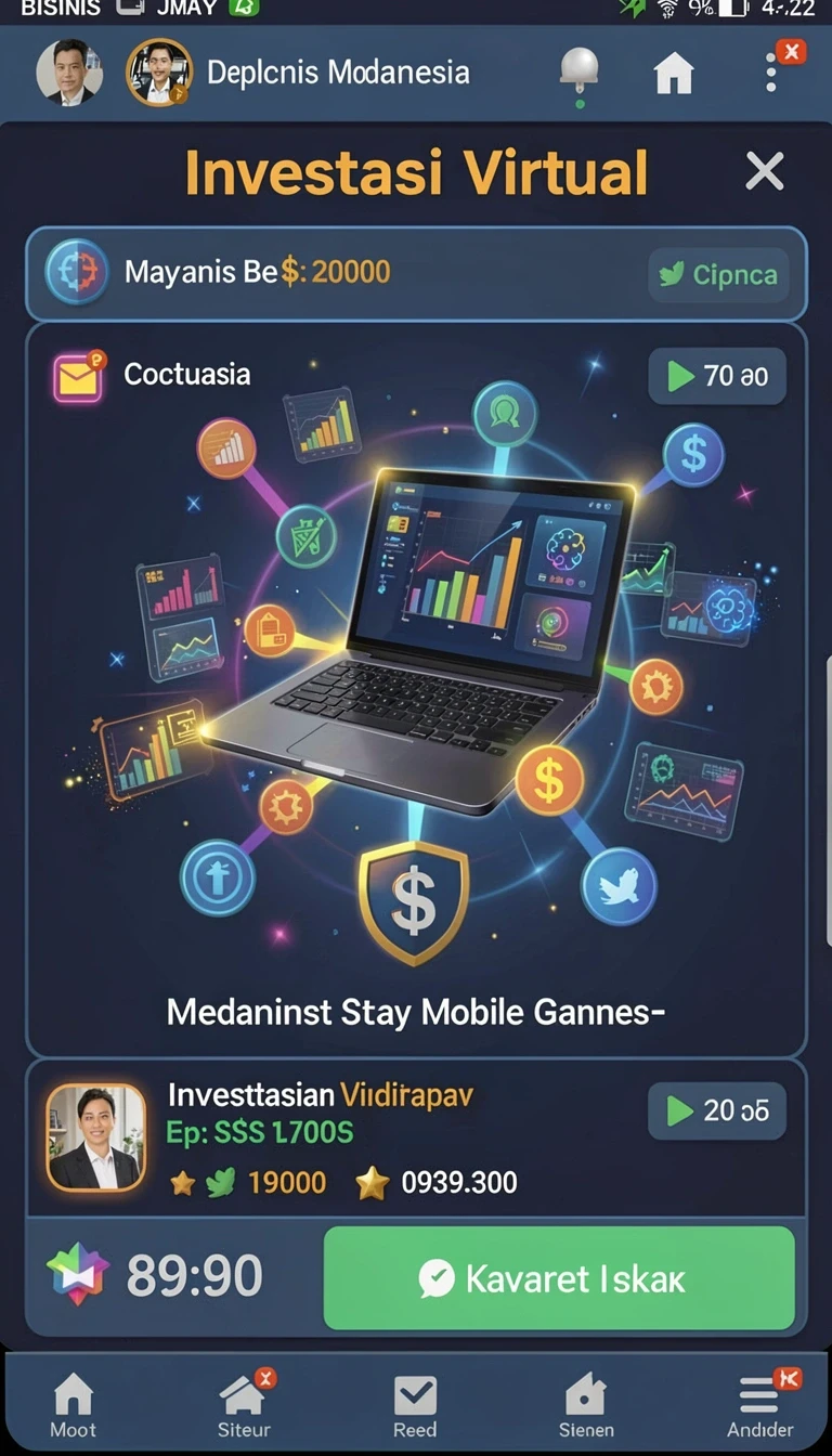 Tampilan utama aplikasi rsnvip APK Full Version untuk Android yang intuitif dan efisien.
