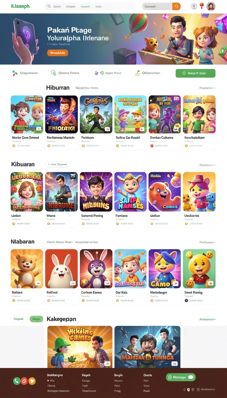 Tampilan utama aplikasi dewi138 Versi Terbaru untuk Android Tanpa Ribet yang intuitif dan efisien.